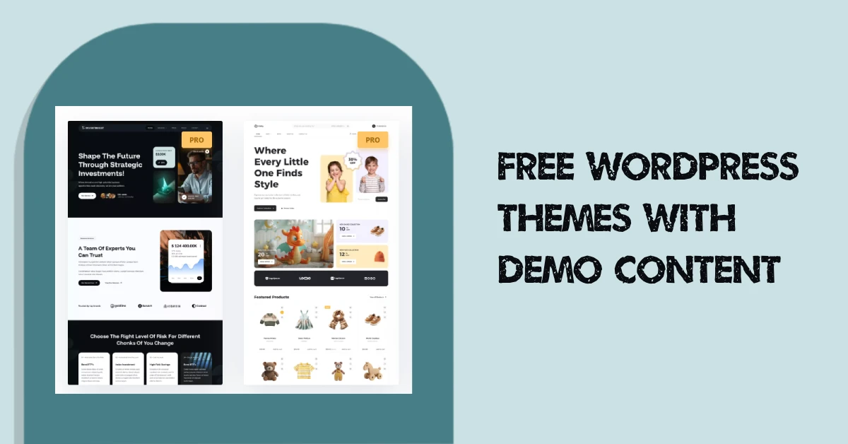 Free WordPress Themes With Demo Content