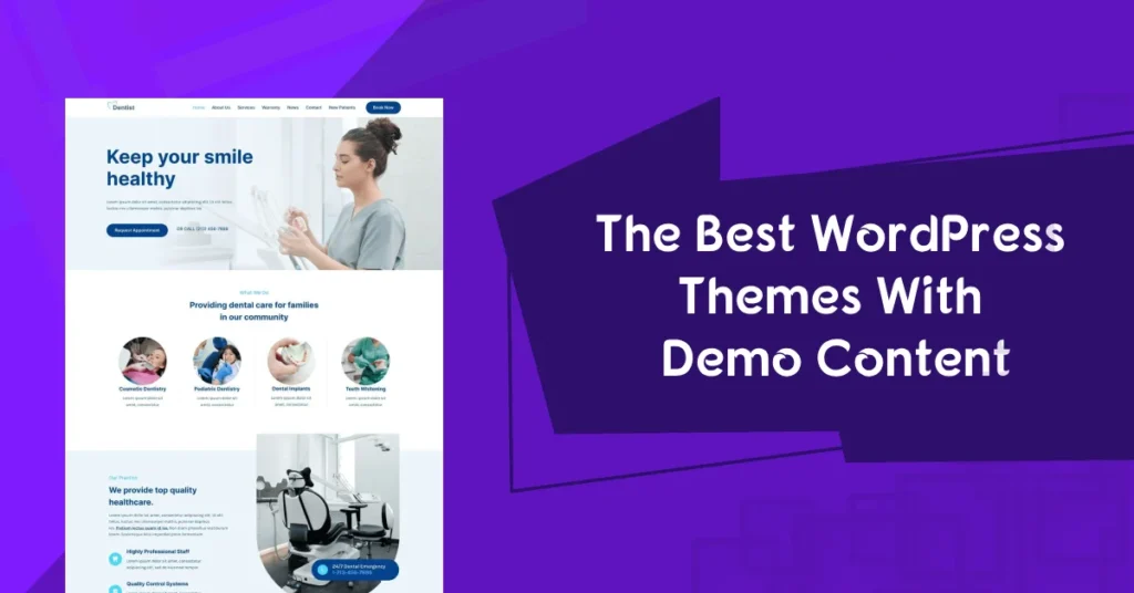 Free WordPress Themes With Demo Content