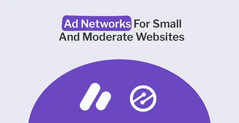 ad networks for Small Publishers