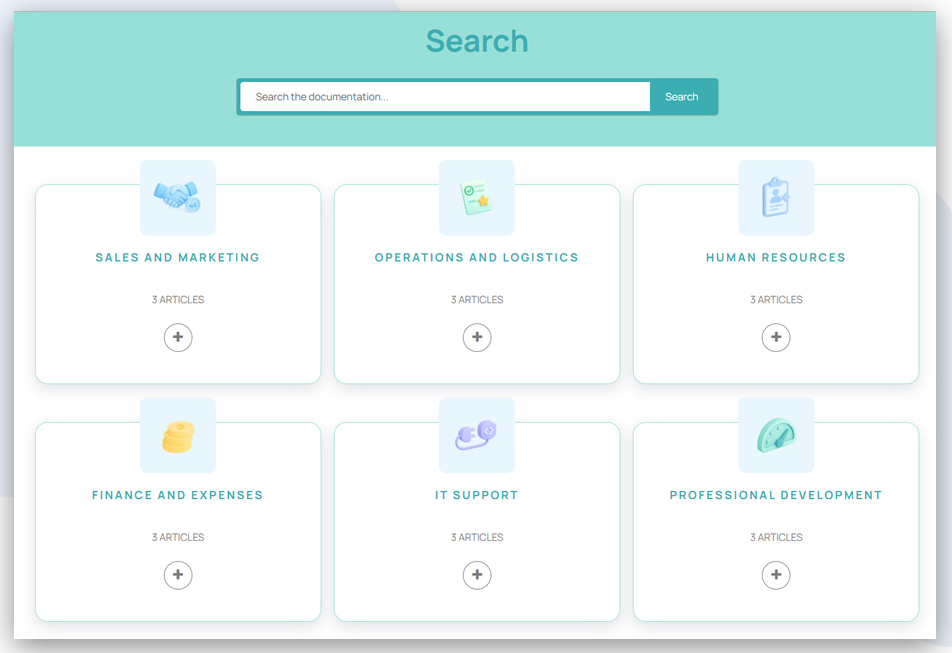 Echo Knowledge Base Demo