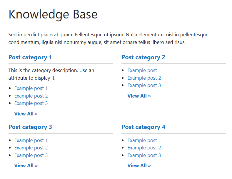 VS Knowledge Base Demo