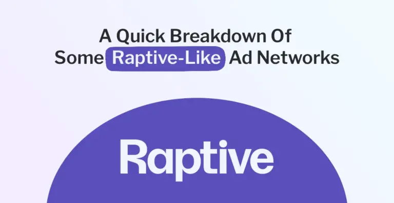 Raptive Alternatives