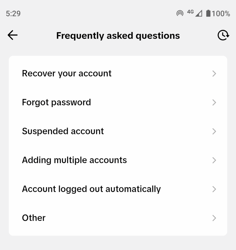Recover Account
